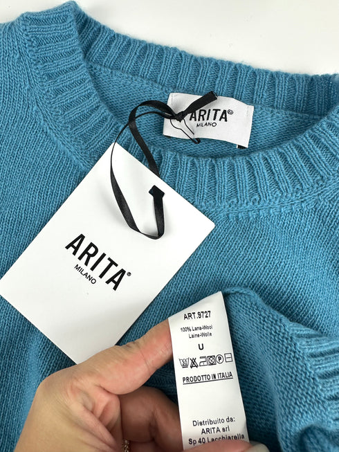 Pulover cropped Arita-S/M▫️100% lână