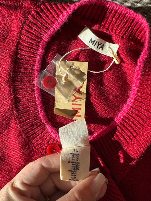 Cardigan Miya-Universal▫️mix de angora, lână și vascoza
