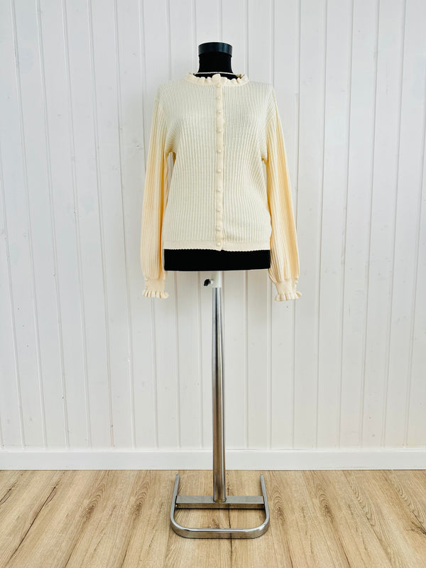 Cardigan Nathael-S/M și M/L▫️mix de lână și bumbac tricotat