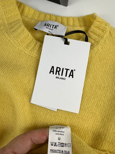 Pulover cropped Arita-S/M▫️100% lână