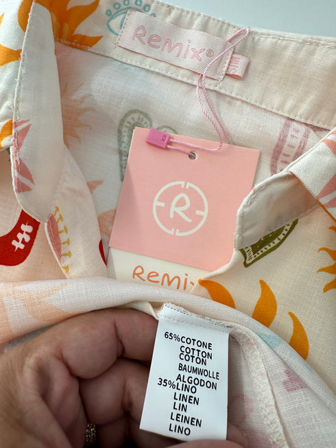 Deux pieces Remix Italy-L/XL▫️in cu bumbac