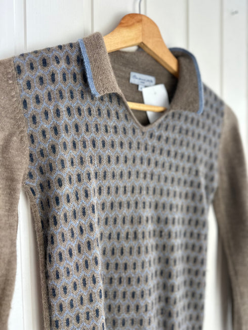 Pulover Bleu comme gris-10 ani