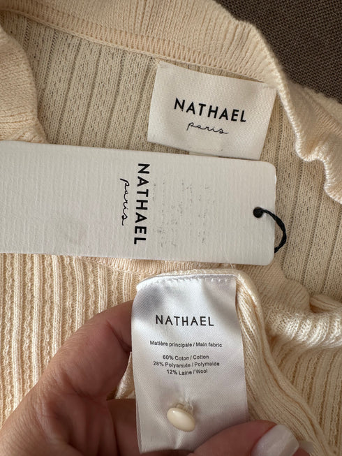 Cardigan Nathael-S/M și M/L▫️mix de lână și bumbac tricotat