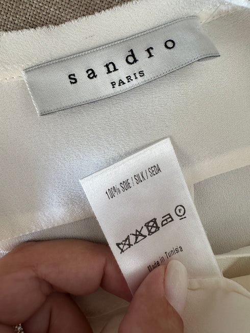 Top Sandro Paris-M▫️100% mătase