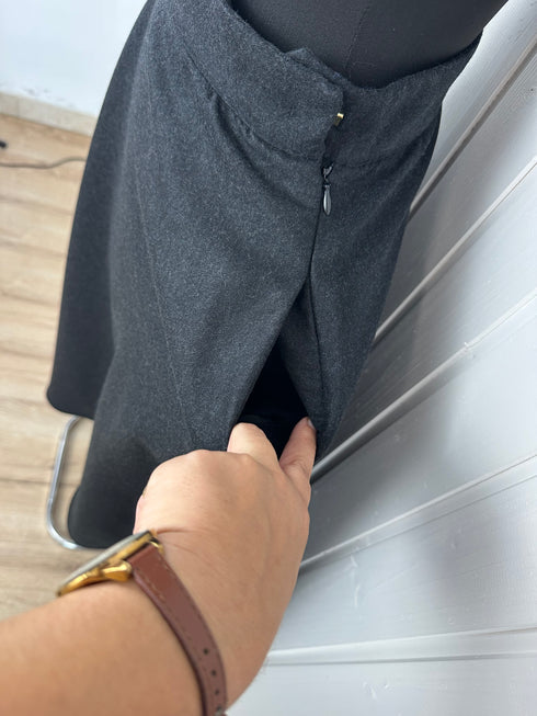 Fustă Massimo Dutti-S▫️99% lână
