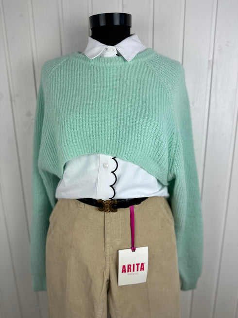 Pulover Arita Italy-Universal▫️mix cu lână și alpaca