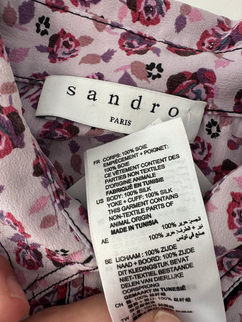Cămașă Sandro Paris-S▫️100% mătase