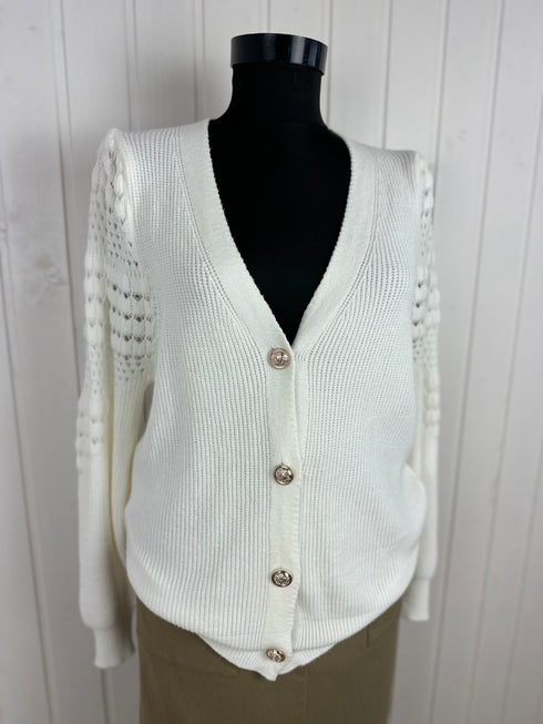 Cardigan So Cachemire-S/M▫️50% cașmir, 25% vascoza