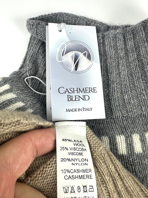 Maleta italienească-S/M▫️mix lână, cașmir și vâscoză