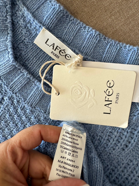 Vestă Lafée Paris-Universală▫️mix de lână, vâscoză și cașmir