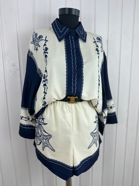 Deux pieces Remix Italy-L/XL▫️in cu bumbac