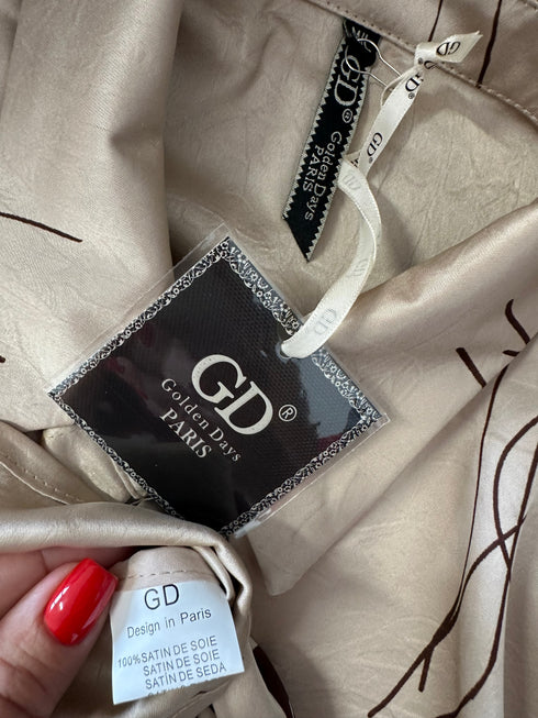 Cămașă GD Days Paris-L▫️100% satin de vâscoză