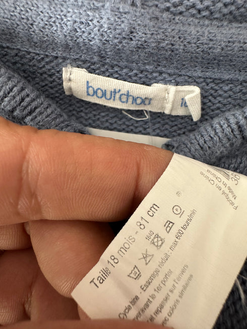 Cardigan Bout’chou-12/18 luni