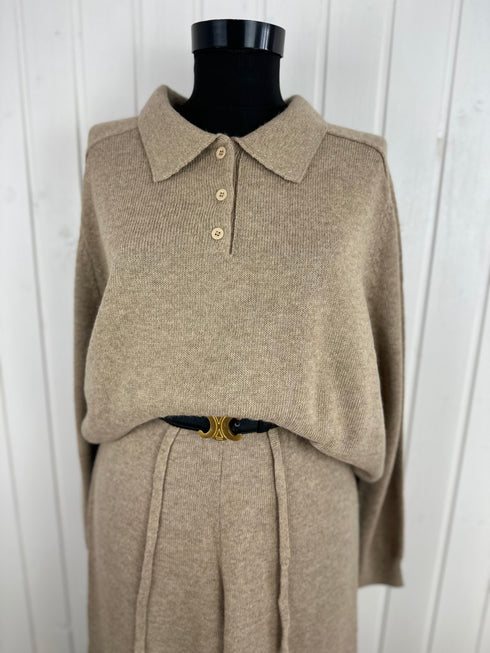 Pulover Polo-Miya-Universal▫️mix angora și lana