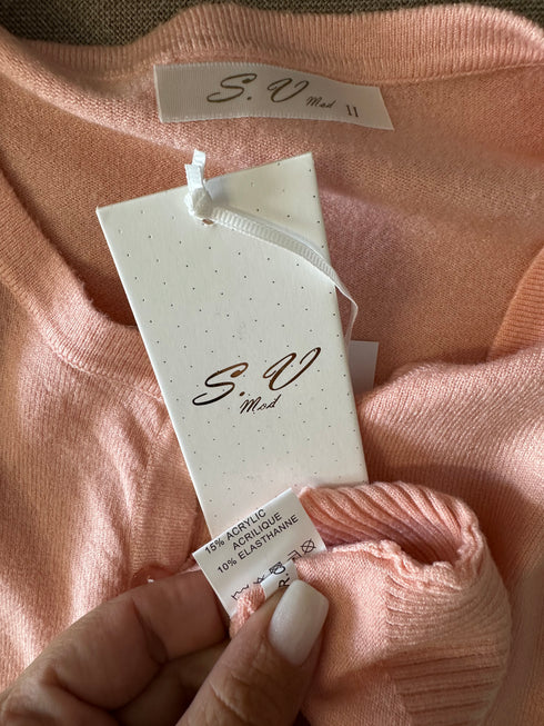 Cardigan SV Mod-S▫️mix de lână, mătase și cașmir