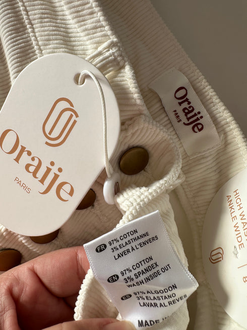 Pantaloni Oraije Paris-Marimi▫️blend bumbac