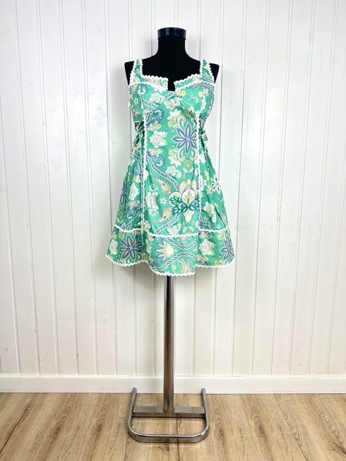 Rochie Remix Italy-S/M▫️bumbac cu in