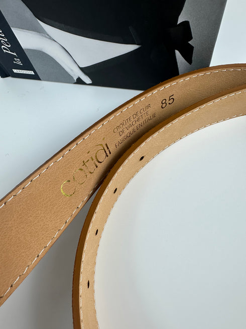 Curea italienească daim-Mărimi▫️100% piele naturală