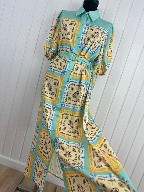 Rochie Remix Italy-L/XL▫️bumbac cu in