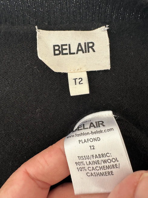 Pulover Bel Air Paris-M▫️lână cu cașmir