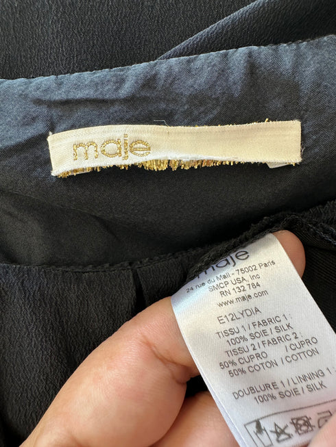 Rochie Maje Paris-M▫️mătase, cupro și bumbac