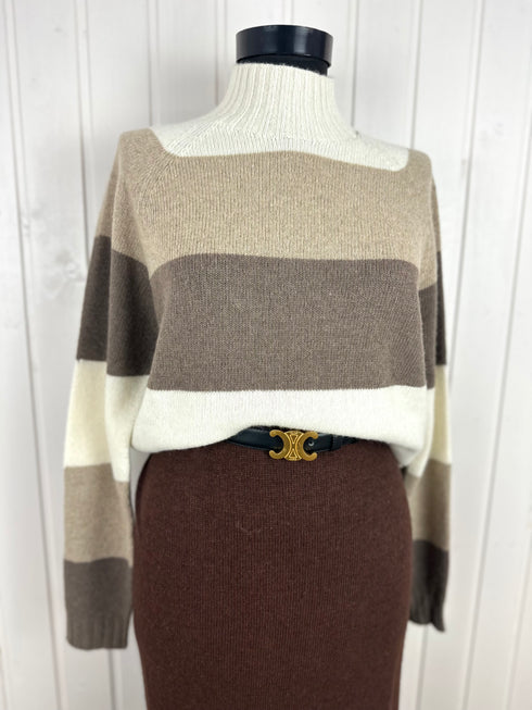 Maletă italienească-S/M▫️mix cașmir, lână și vâscoză