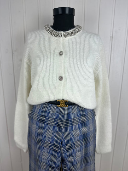 Cardigan Lumine Paris-Universal▫️mix cu alpaka și lână