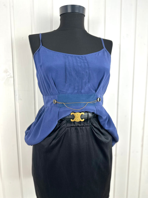Top Kimchi Blue-S▫️100% mătase naturală