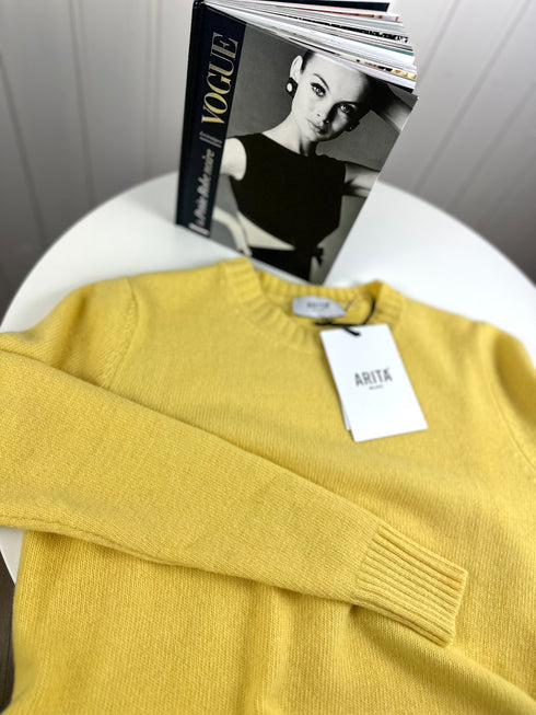 Pulover cropped Arita-S/M▫️100% lână