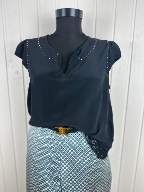 Top Kookai Paris-M▫️100% mătase naturală