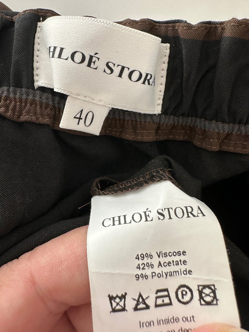 Fustă Chloe Stora-M▫️vascoza cu acetat