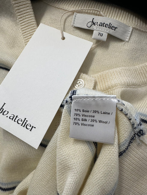 Cardigan JW Atelier Paris-Universal▫️mătase, lână și vâscoză