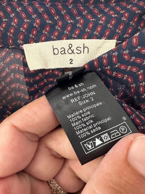 Cămașă Ba&Sh Paris▫️100% mătase naturală voal