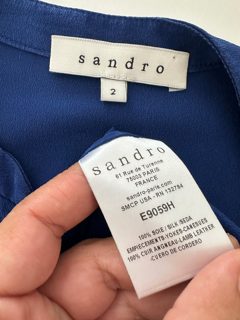 Cămașă Sandro-M▫️100% mătase naturală