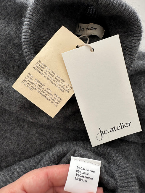 Maleta JW Atelier-S/M▫️lâna periată și cașmir