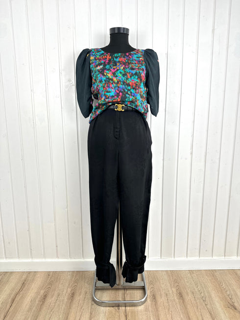 Pantaloni Pinko Italy-XS/S▫️vascoza fluidă