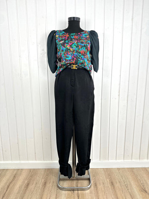 Pantaloni Pinko Italy-XS/S▫️vascoza fluidă