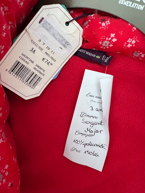 Geaca Sergent Major-3 ani