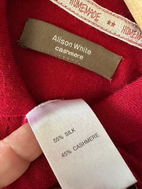 Cardigan Alison White-S