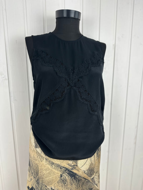 Top Sandro Paris-S▫️100% mătase naturală