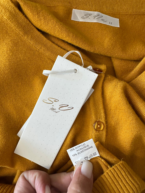 Cardigan SV Mod-S▫️mix de lână, mătase și cașmir