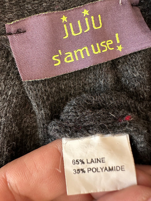 Cardigan Juju s’amuse