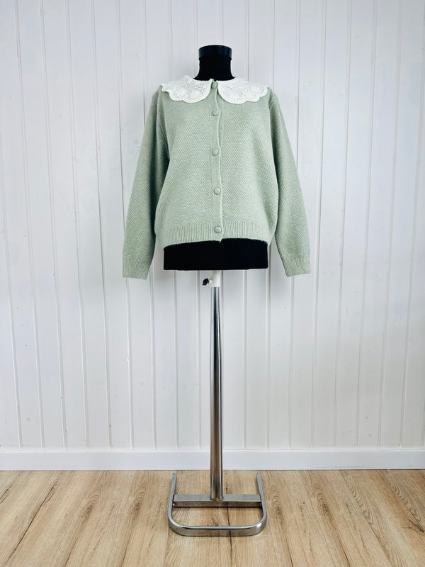 Cardigan Lumine Paris-Universal▫️mix alpaka și lână