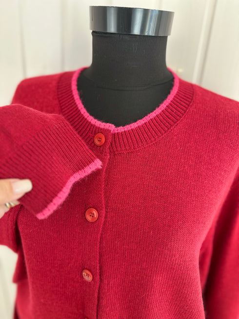 Cardigan Miya-Universal▫️mix de angora, lână și vascoza