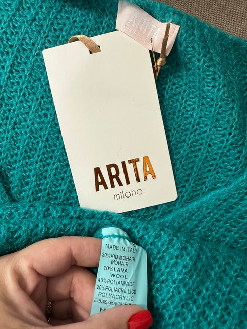 Pulover Arita Italy-Universal▫️mix cu baby mohair și lână