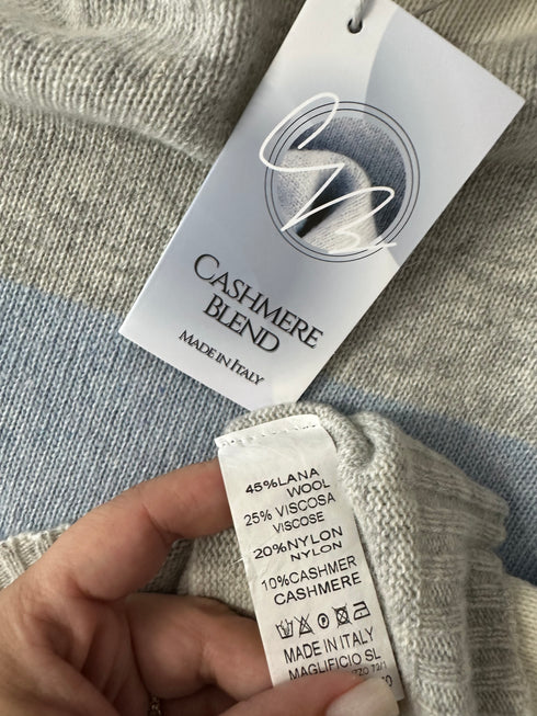 Maletă italienească-S/M▫️mix cașmir, lână și vâscoză