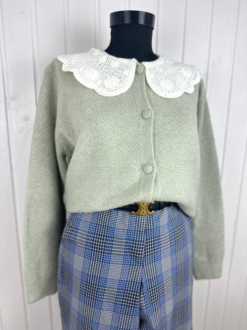 Cardigan Lumine Paris-Universal▫️mix alpaka și lână