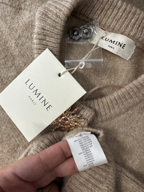 Cardigan Lumine Paris-Universal▫️mix de alpaka și lână