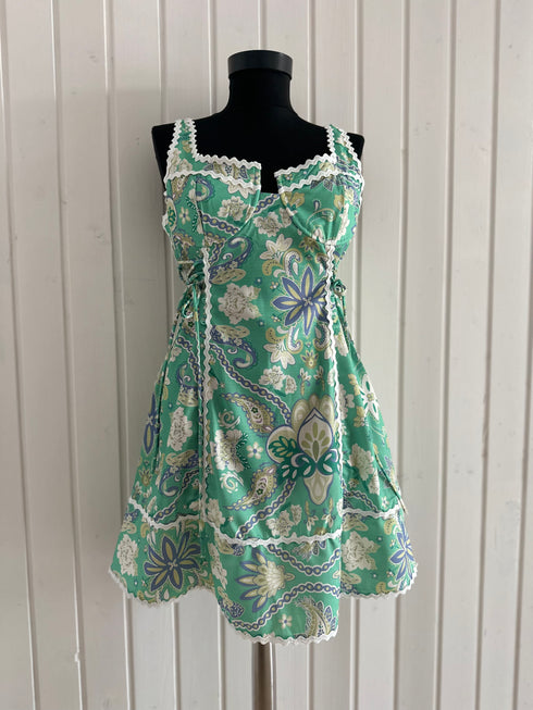 Rochie Remix Italy-S/M▫️bumbac cu in