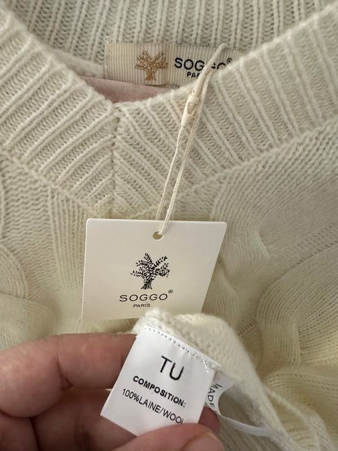 Pulover SOGGO Paris▫️Mărime universală-100% lână